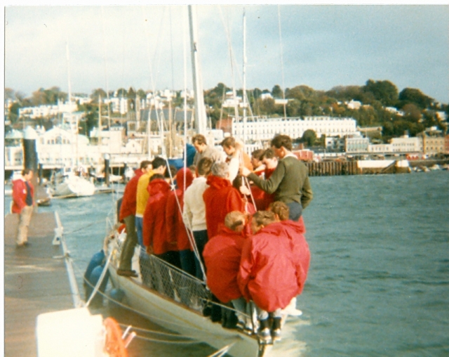 patent method for clearing Unicorns prop, Torquay, Spring 86